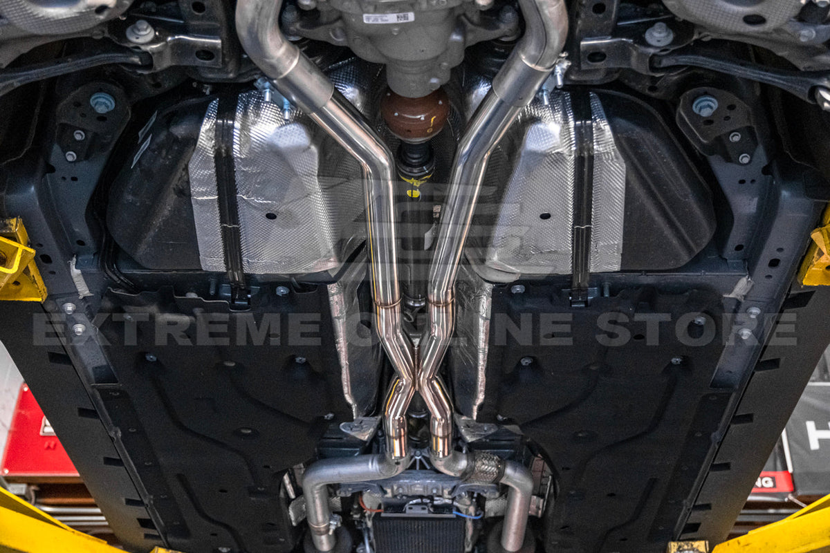 2015-Present Ford Mustang GT Straight Mid Pipe Exhaust