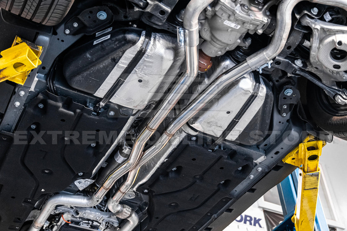 2015-Present Ford Mustang GT Straight Mid Pipe Exhaust