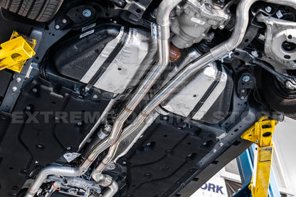 2015-Present Ford Mustang GT Straight Mid Pipe Exhaust