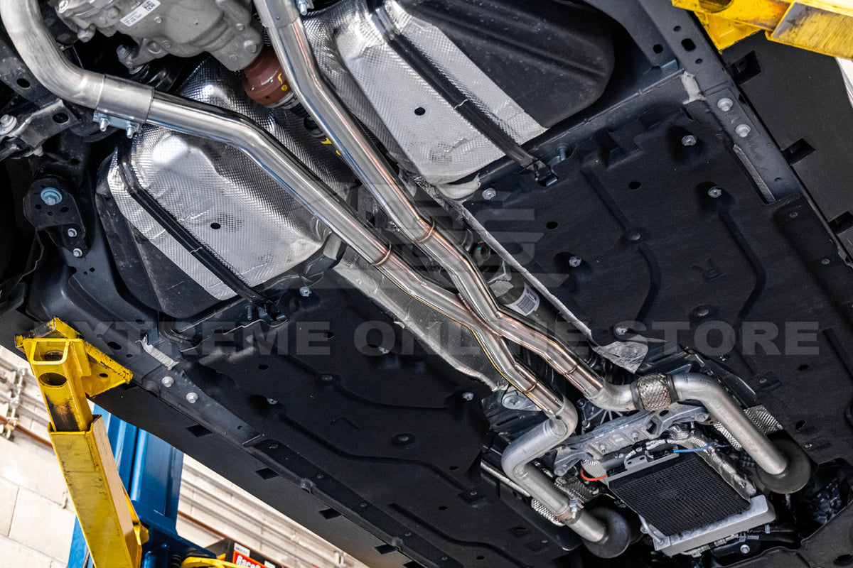 2015-Present Ford Mustang GT Straight Mid Pipe Exhaust