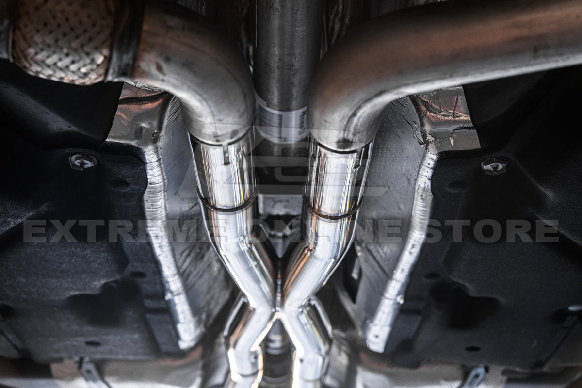 2015-Present Ford Mustang GT Straight Mid Pipe Exhaust