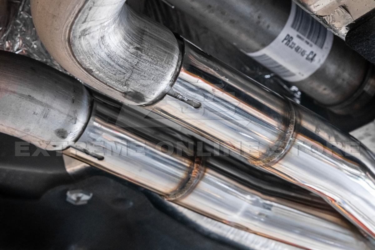 2015-Present Ford Mustang GT Straight Mid Pipe Exhaust