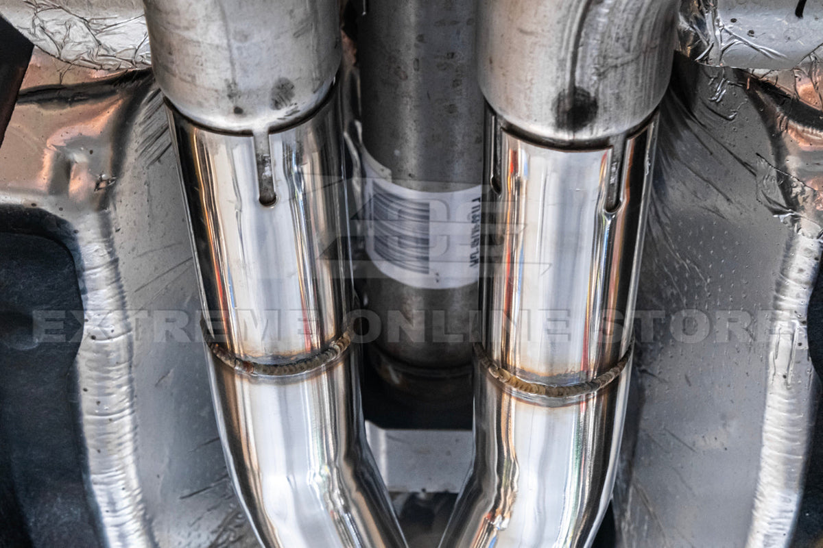2015-Present Ford Mustang GT Straight Mid Pipe Exhaust