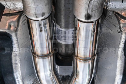 2015-Present Ford Mustang GT Straight Mid Pipe Exhaust
