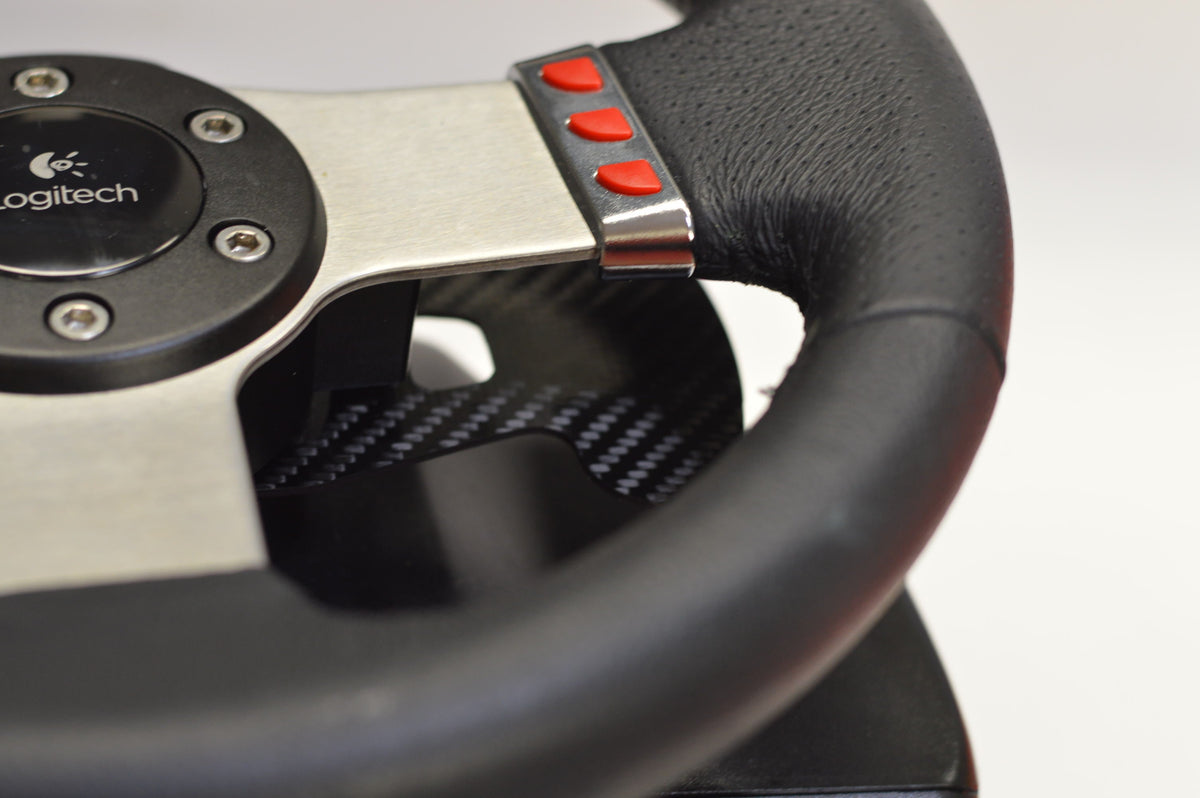 Carbon Fiber Glossy Wheel Paddles for Logitech G25 G27 G29 OE replacement