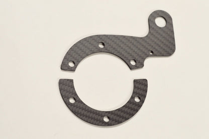 External Carbon Fiber Horn MOMO Button Kit with MATTE finish - Single Button