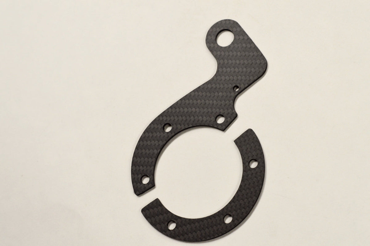 External Carbon Fiber Horn MOMO Button Kit with MATTE finish - Single Button