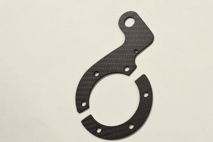External Carbon Fiber Horn MOMO Button Kit with MATTE finish - Single Button