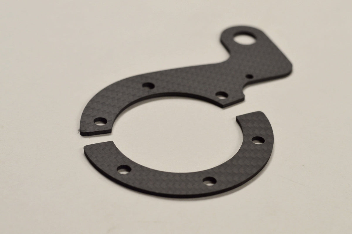 External Carbon Fiber Horn MOMO Button Kit with MATTE finish - Single Button