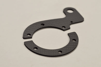 External Carbon Fiber Horn MOMO Button Kit with MATTE finish - Single Button