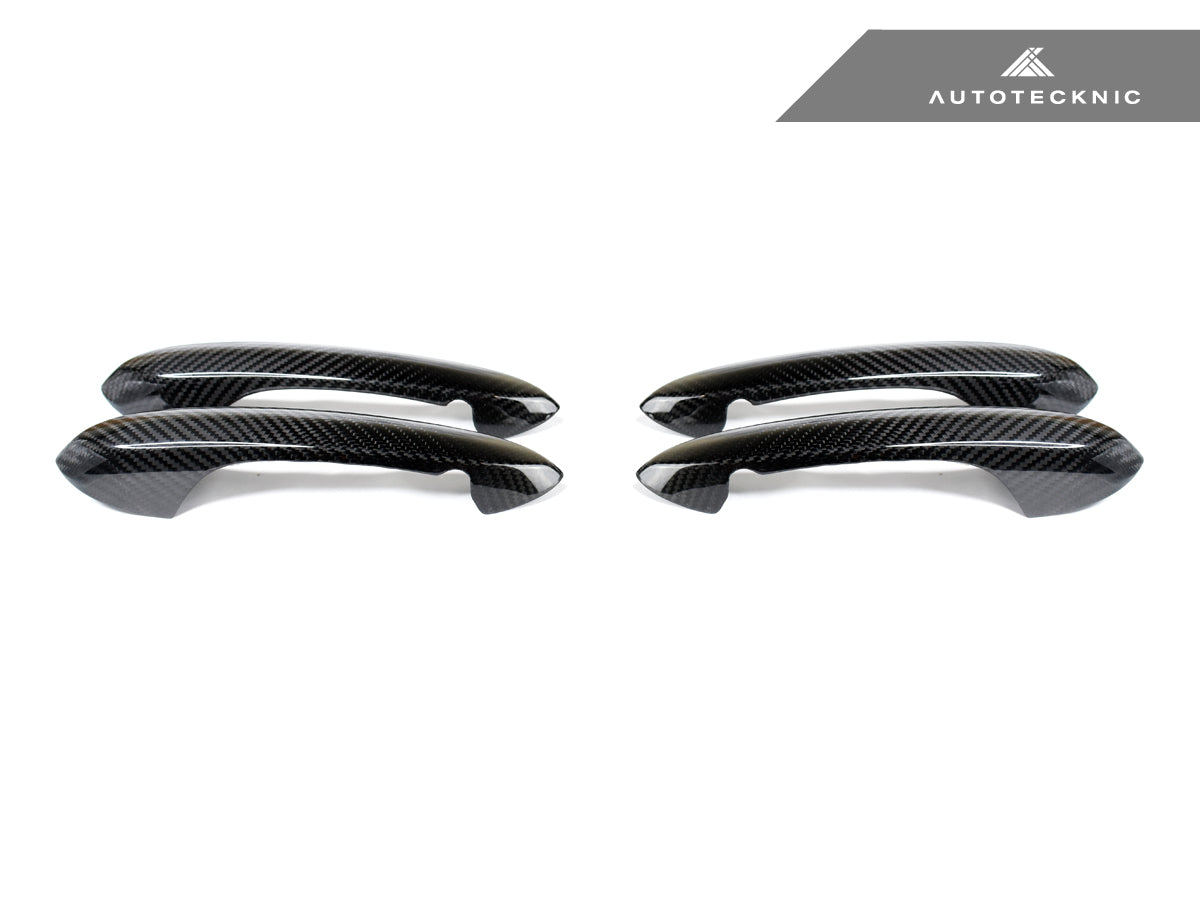 AutoTecknic Dry Carbon Door Handle Trim Set - BMW G14 8-Series Convertible | G15 8-Series Coupe