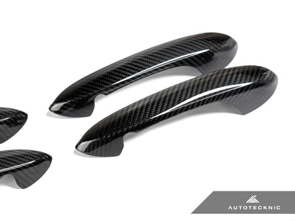 AutoTecknic Dry Carbon Door Handle Trim Set - BMW G05 X5 | G06 X6 | G07 X7