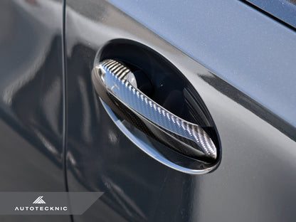 AutoTecknic Dry Carbon Door Handle Trim Set - BMW G05 X5 | G06 X6 | G07 X7