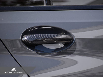 AutoTecknic Dry Carbon Door Handle Trim Set - BMW F95 X5M | F96 X6M