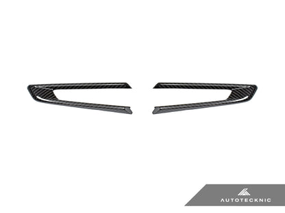 AutoTecknic Dry Carbon Fiber Fender Trim - BMW F9X M8