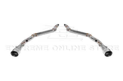 2024-Present Ford Mustang GT Muffler Delete Axle Back Dual Tips Exhaust