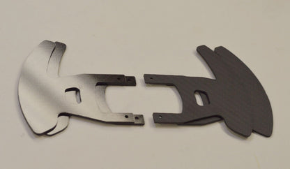Carbon Fiber Glossy Wheel Paddles for Logitech G25 G27 G29 OE replacement