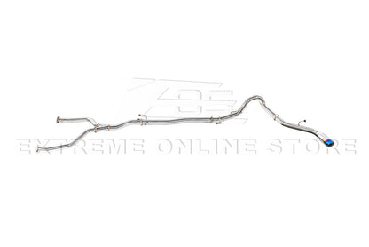 2022-Present Toyota Tundra Cat Back Burnt Tip Exhaust