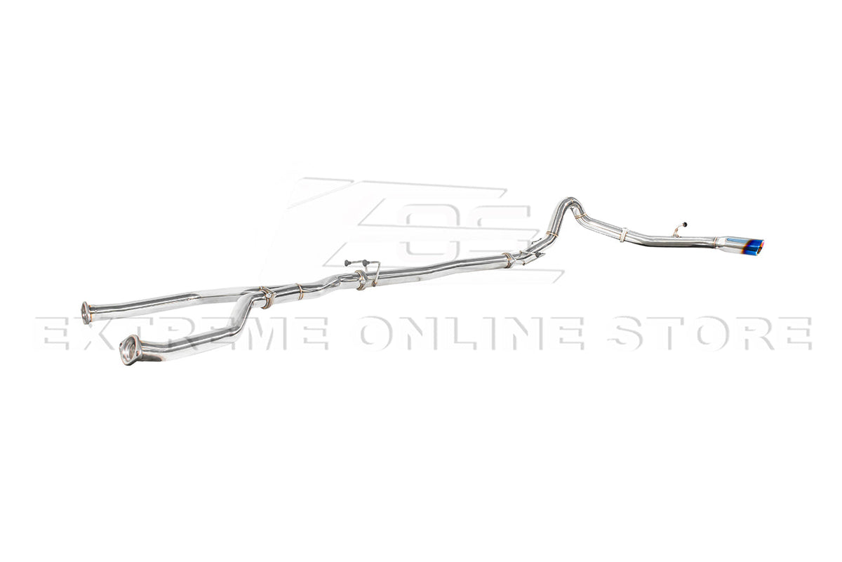 2022-Present Toyota Tundra Cat Back Burnt Tip Exhaust