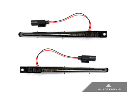 AutoTecknic Tinted Sequential LED Fender Turn Signal Set - BMW F10 M5