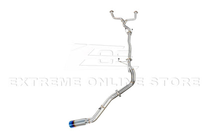 2022-Present Toyota Tundra Cat Back Burnt Tip Exhaust