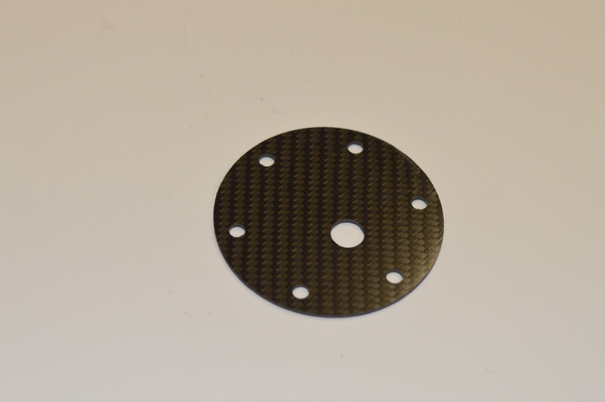 CARBON FIBER ROUND NRG SPARCO Glossy Steering Wheel Horn -Cover Plate W/ Button