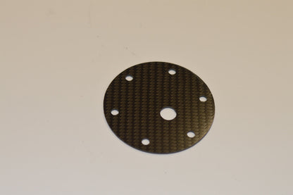 CARBON FIBER ROUND NRG SPARCO Glossy Steering Wheel Horn -Cover Plate W/ Button