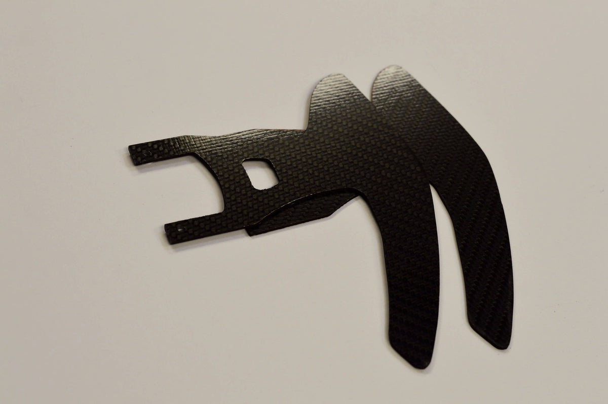 Real Carbon Fiber Farrari 458 styled Glossy Wheel Paddle Logitech G25/27/29 replacement