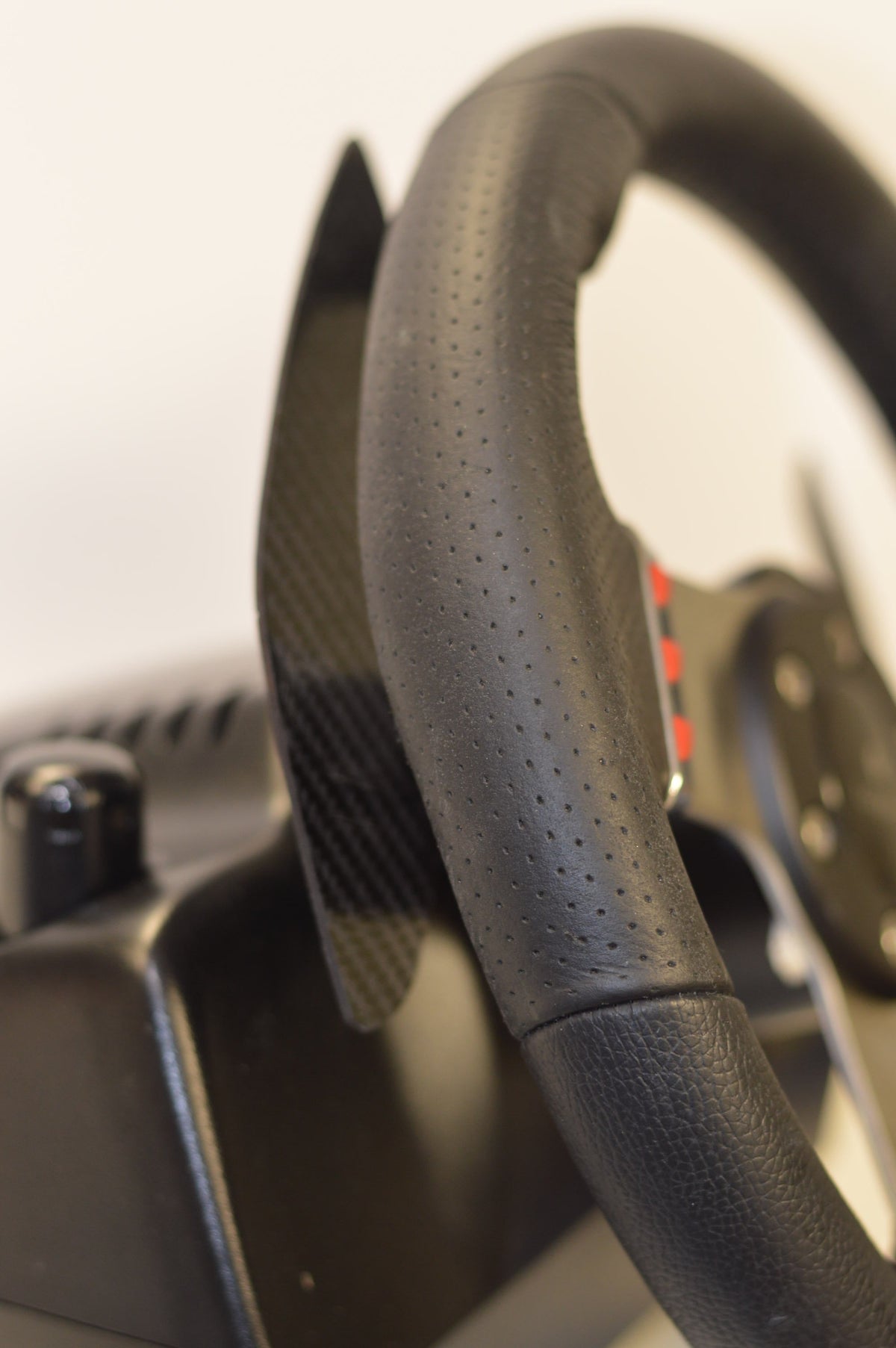 Real Carbon Fiber Farrari 458 styled Glossy Wheel Paddle Logitech G25/27/29 replacement