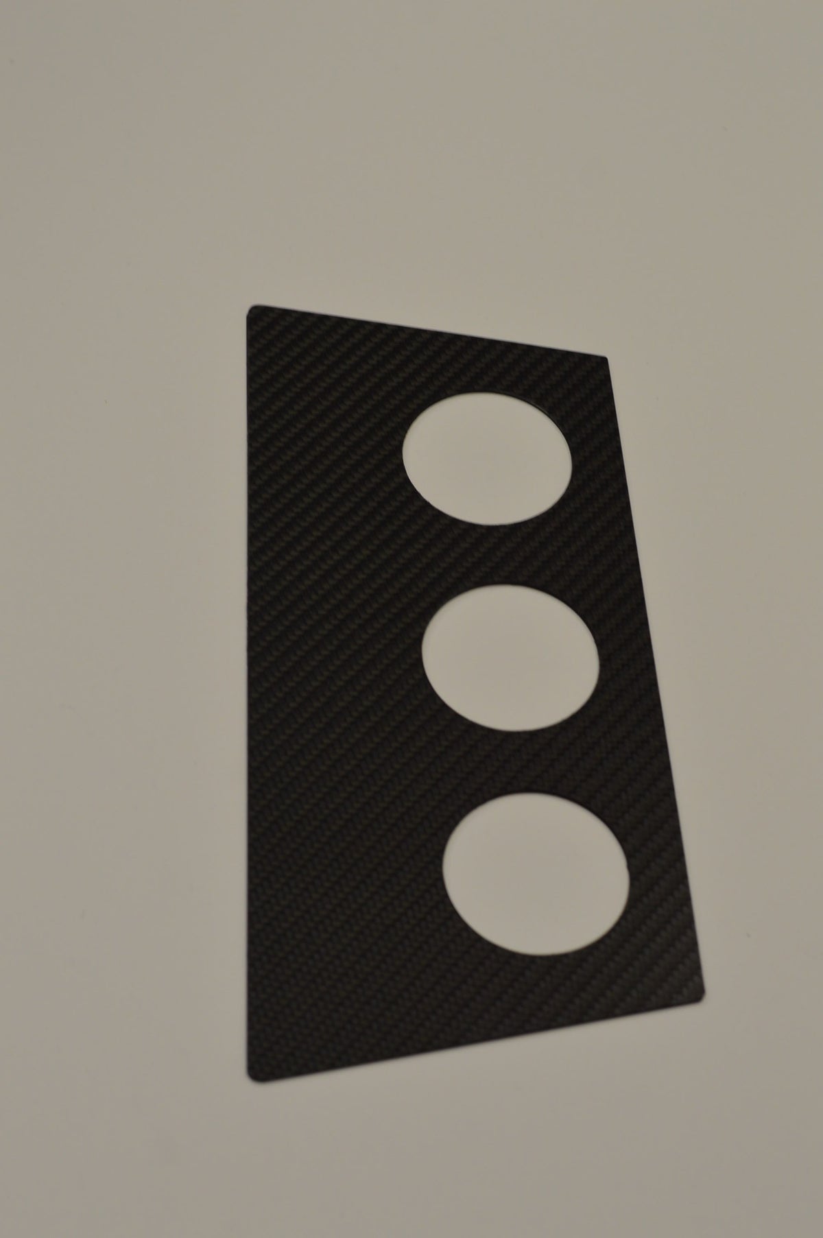 MW E30 CARBON FIBER (1984-1991) Gauge Pods Holder By Ash Tray Fits 3 52mm gauge
