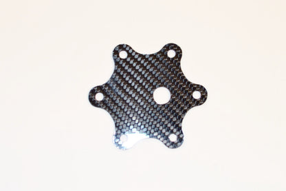 CARBON FIBER Riveted NRG SPARCO Glossy Steering Wheel Horn Cover Plate W/Button