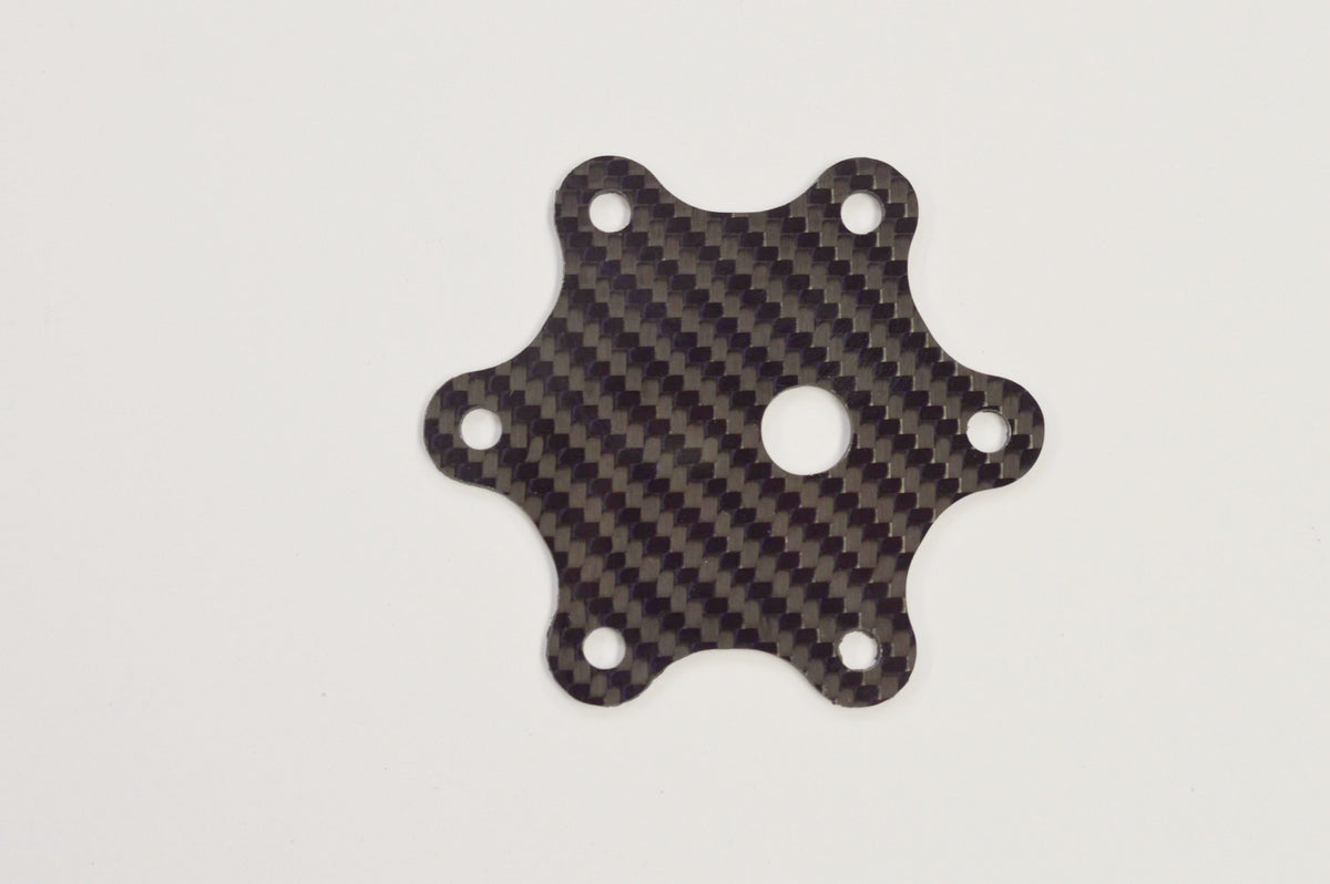 CARBON FIBER Riveted NRG SPARCO Glossy Steering Wheel Horn Cover Plate W/Button