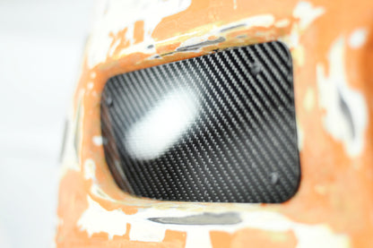 CARBON FIBER Honda Civic EG EG6 Front Bumper JDM Air Duct DELETE PANEL for 92-95 Honda Civic