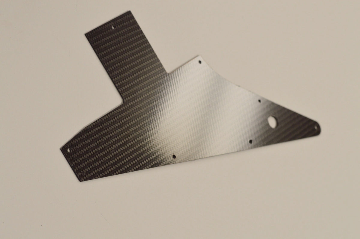 CARBON FIBER Custom 76 Explorer Re-Issue Style Guitar Pick Guard for Gibson
