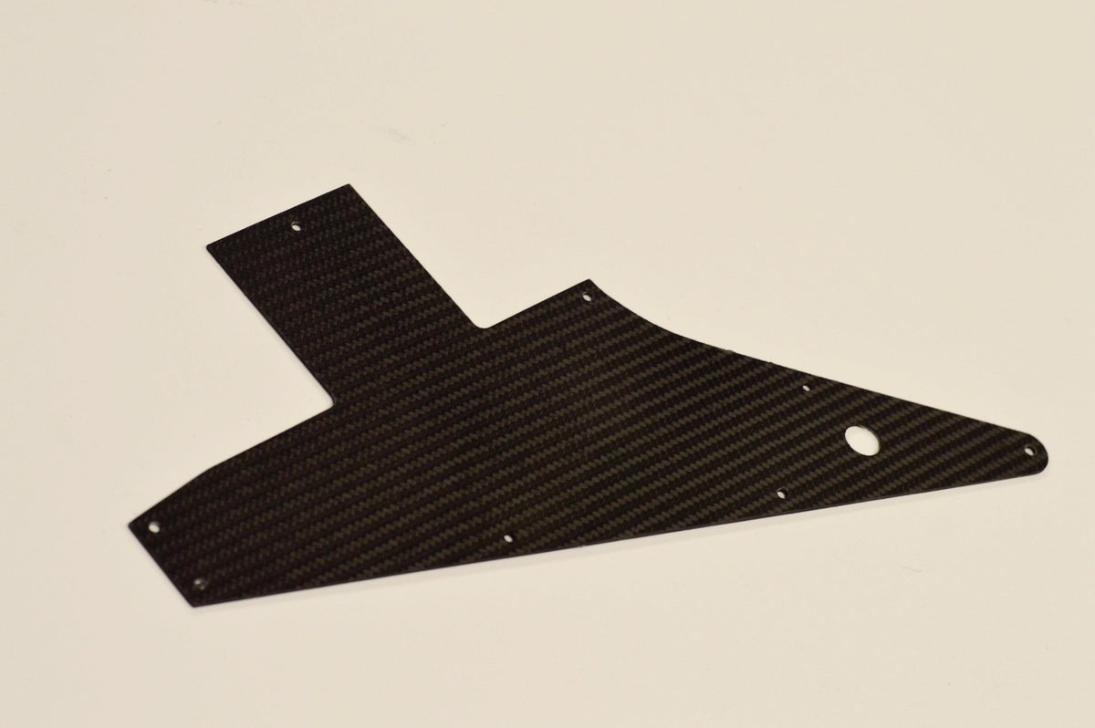 CARBON FIBER Custom 76 Explorer Re-Issue Style Guitar Pick Guard for Gibson