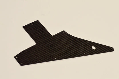 CARBON FIBER Custom 76 Explorer Re-Issue Style Guitar Pick Guard for Gibson