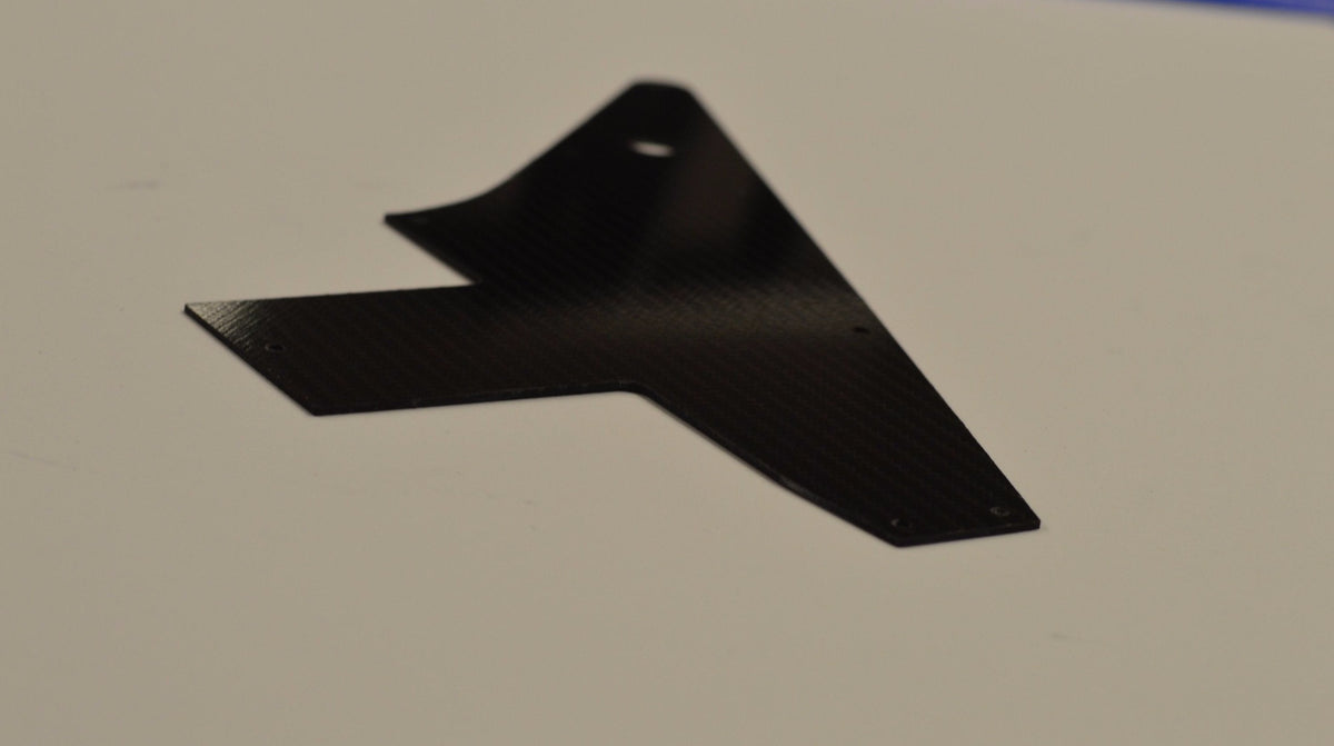 CARBON FIBER Custom 76 Explorer Re-Issue Style Guitar Pick Guard for Gibson