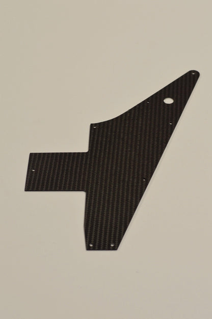 CARBON FIBER Custom 76 Explorer Re-Issue Style Guitar Pick Guard for Gibson