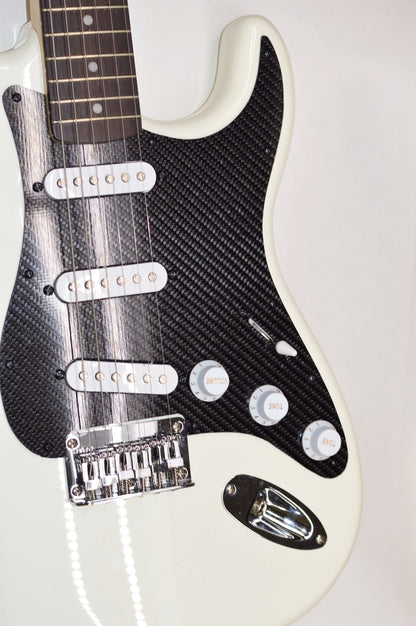 Fender Strat Stratocaster 11 Hole CARBON FIBER pickguard SSS