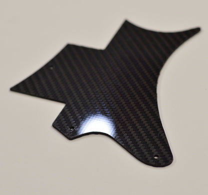 Custom CARBON FIBER guitar pickguard Fits PRS SE flat-top Style