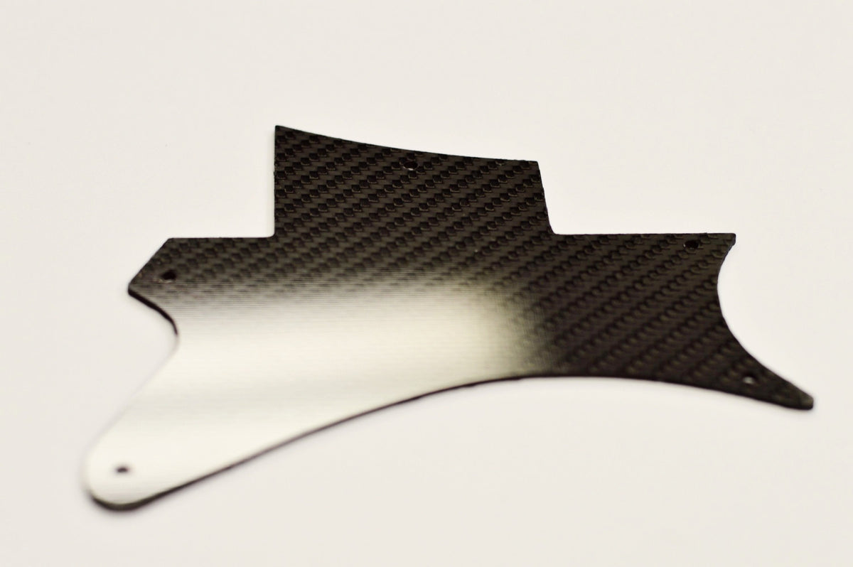 Custom CARBON FIBER guitar pickguard Fits PRS SE flat-top Style