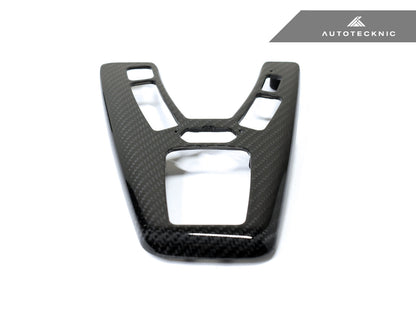 AutoTecknic Dry Carbon Fiber Shift Console Trim - BMW F10 M5 M-DCT