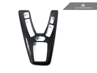 AutoTecknic Dry Carbon Fiber Shift Console Trim - BMW F10 M5 M-DCT