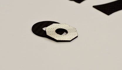 100% CARBON FIBER Toggle Switch Washer Hexagonal Ring for Gibson -Les Paul SG ES