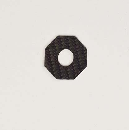 100% CARBON FIBER Toggle Switch Washer Hexagonal Ring for Gibson -Les Paul SG ES