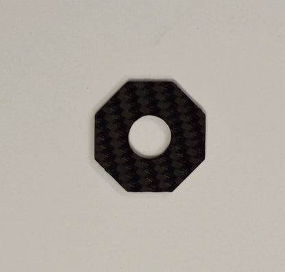 100% CARBON FIBER Toggle Switch Washer Hexagonal Ring for Gibson -Les Paul SG ES