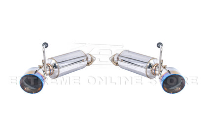 2014-2016 Infiniti Q60 Muffler Axle Back Burnt Tips Exhaust