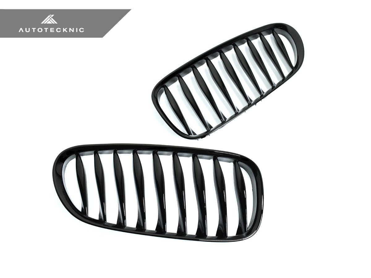 AutoTecknic Gloss Black Front Grille Set - BMW E85 Z4 / Z4M