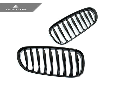 AutoTecknic Gloss Black Front Grille Set - BMW E85 Z4 / Z4M
