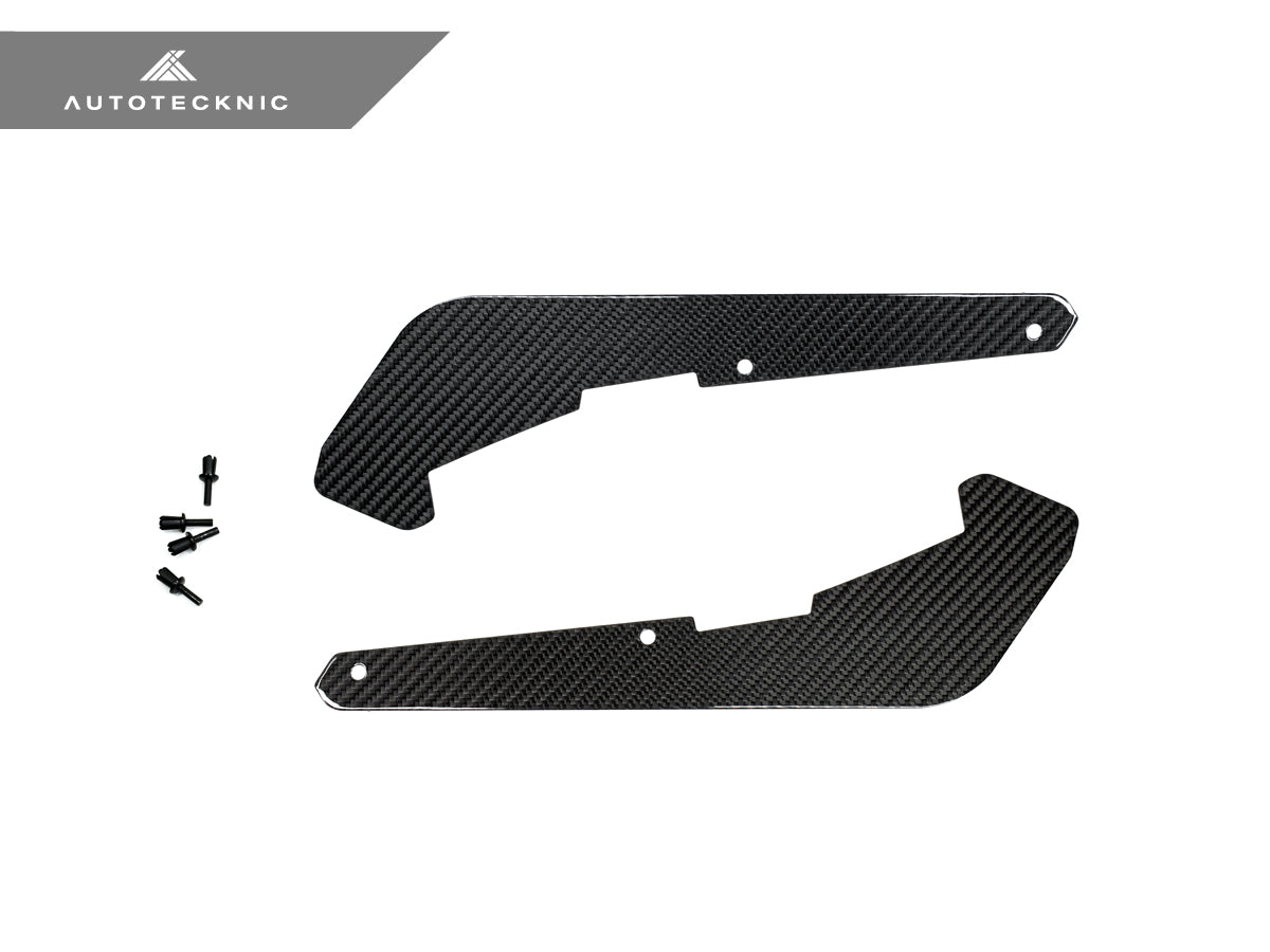AutoTecknic Carbon Fiber Front Splash Guards - BMW G80 M3 | G82/ G83 M4
